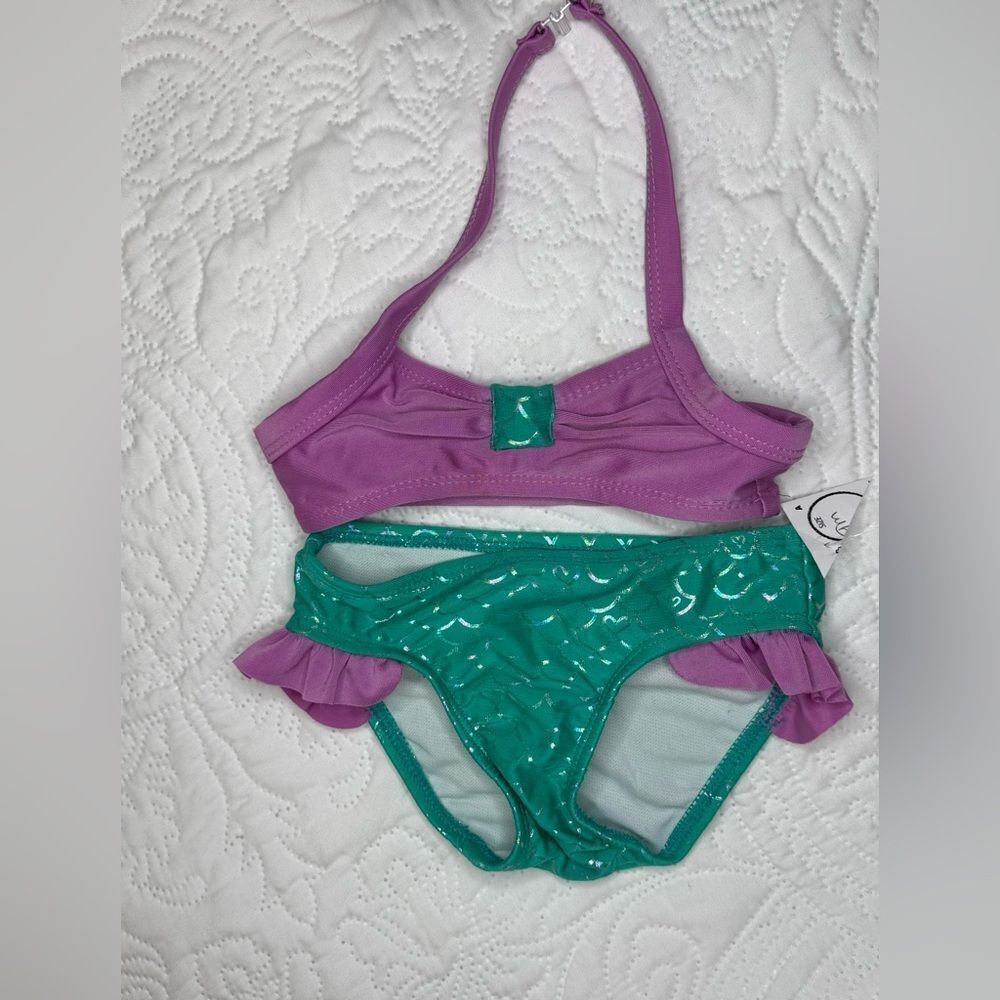 NWOT Cat & Jack Two Piece Swimsuit
